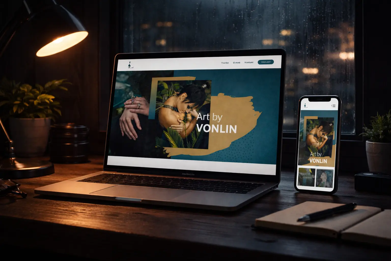 Primer dizajna pristajalne strani