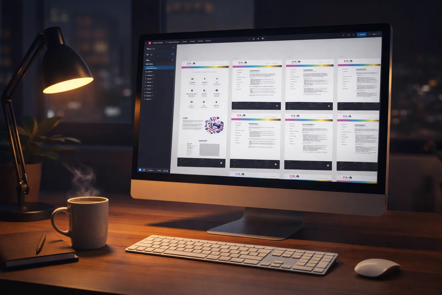 Primer UI UX oblikovanja v Figmi